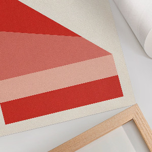 Kunstdruckposter im Bauhaus-Stil von 1919