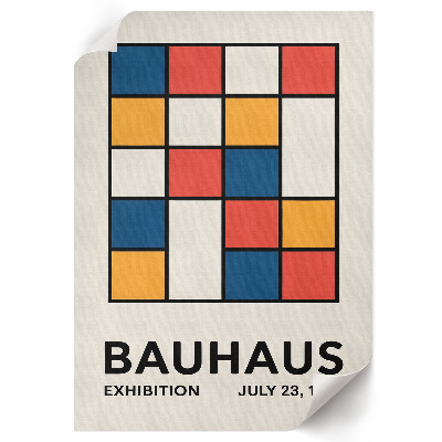 Retro poster Geometrische Kunst
