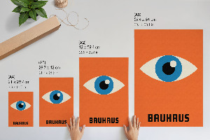 Retro-Poster „Das Bauhaus-Auge“