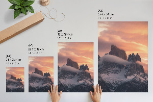 Poster Kunstdruck „Bergzauber”