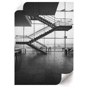 Kunstdruck-Poster für das Treppenhaus innen