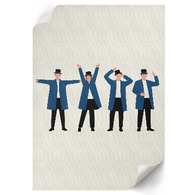 Kunstdruck leinwand Quartett