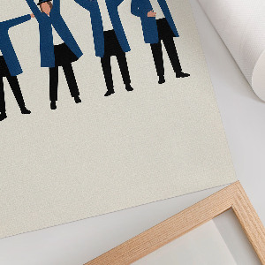 Retro plagát Kvarteto