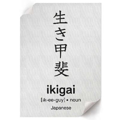 Bilder poster Japanische Typografie