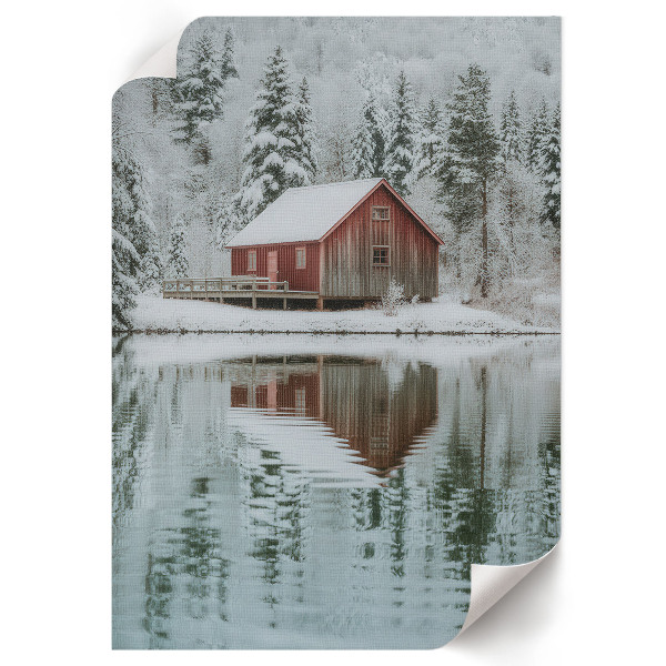 Wand poster Winterlandschaft