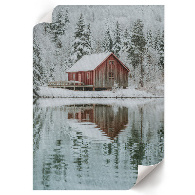 Wand poster Winterlandschaft