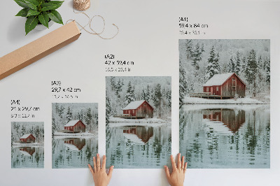 Wand poster Winterlandschaft