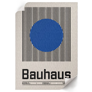 Plagát do obývačky Dizajn Bauhausu
