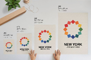 Plagát do izby Ilustrácia z New Yorku