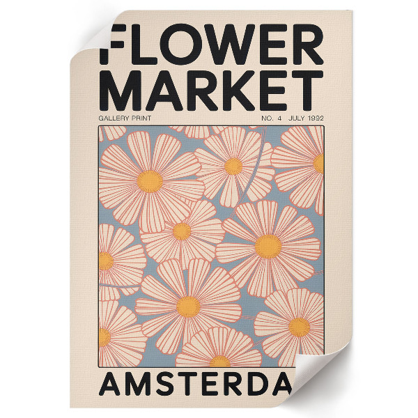 Poster kunstdruck Blumenposter