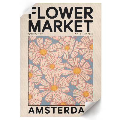 Poster kunstdruck Blumenposter