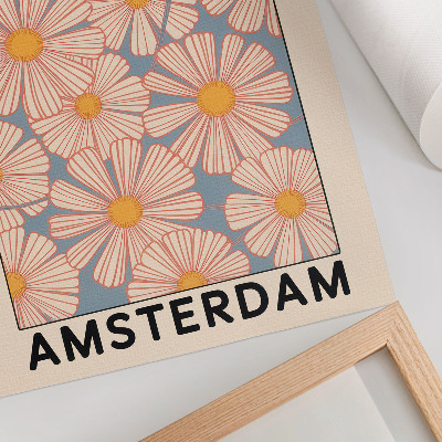 Poster kunstdruck Blumenposter