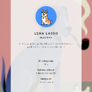 Poster na stenu Pes a kura