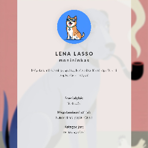 Poster na stenu Pes a kura