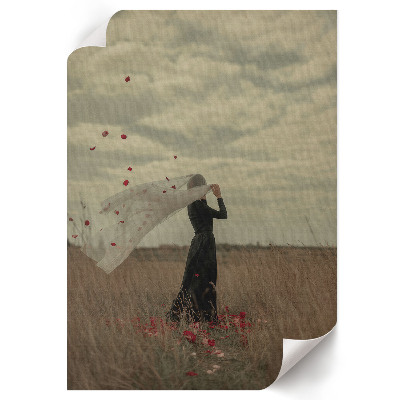 Poster leinwand Feldfigur