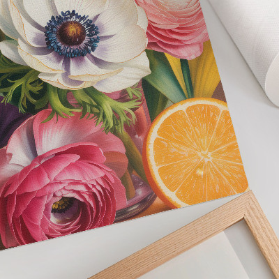 Poster kunstdruck Bunte Blumen