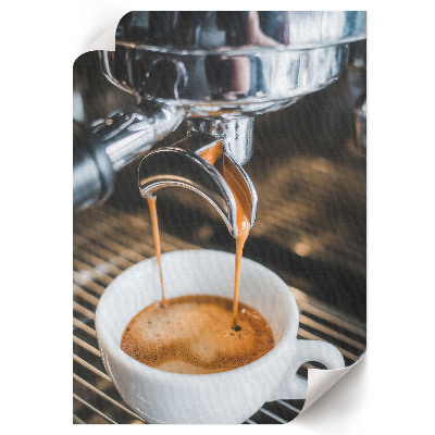 Kunstdruck leinwand Kaffeemaschine