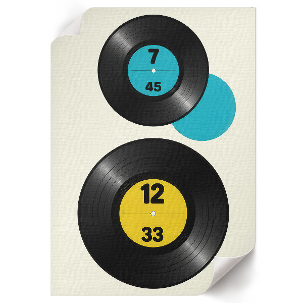 Wand poster Vinylkunst