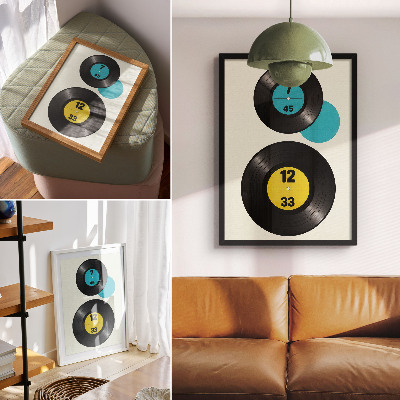 Wand poster Vinylkunst