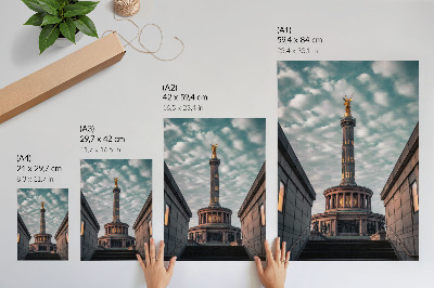 Poster auf leinwand Monumentale Säule