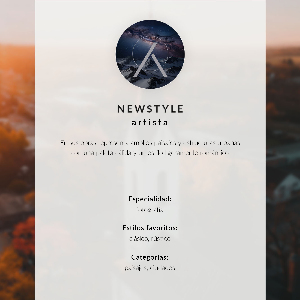 Retro plagát Zimná krajina