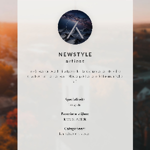 Retro plagát Zimná krajina