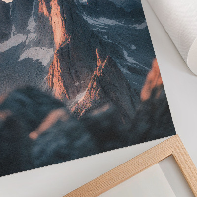 Wand poster Bergwesten