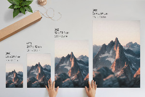 Plagát do izby Horský západ