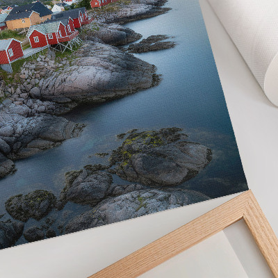 Kunstdruck poster Bergparadies
