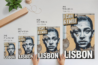 Kunstdruck leinwand Wandgemälde in Lissabon