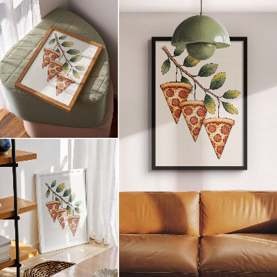 Bilder poster Pizza am Ast