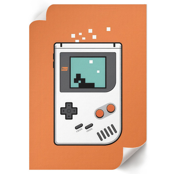 Retro plagát Retro Gameboy