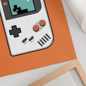 Retro plagát Retro Gameboy