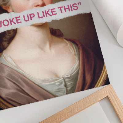 Poster kunstdruck Retro-Kunst