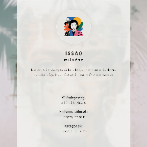 Poster na stenu Surrealistický portrét