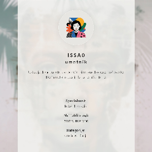 Poster na stenu Surrealistický portrét