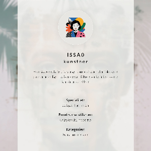 Poster na stenu Surrealistický portrét