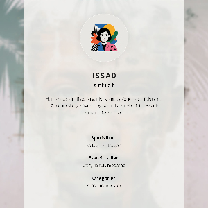 Poster na stenu Surrealistický portrét