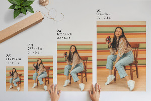 Poster na stenu Retro scéna