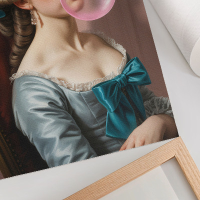 Kunstdruck poster Retro-Frau