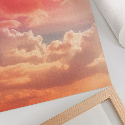 Poster leinwand Sonnenuntergang