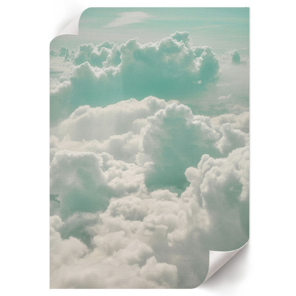Poster kunstdruck Wolken des Friedens