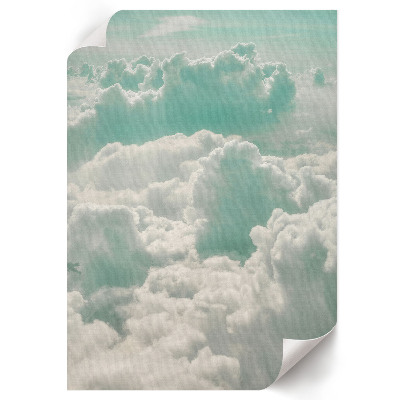 Poster kunstdruck Wolken des Friedens
