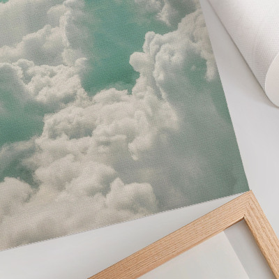 Poster kunstdruck Wolken des Friedens