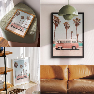 Kunstdruck poster Sommerreise