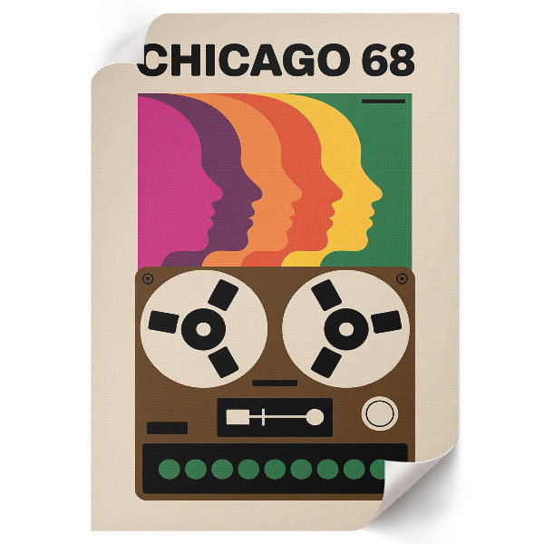 Plagát do izby Retro estetika