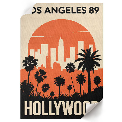 Kunstdruck poster Hollywood-Blick