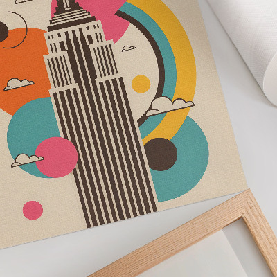 Retro poster New York