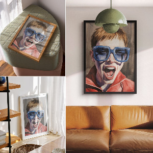 Plagát do izby Výraz