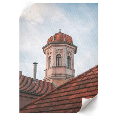 Wand poster Turm und Dach
